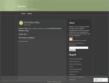 Tablet Screenshot of mashery.wordpress.com
