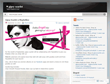 Tablet Screenshot of gipsyscarlet.wordpress.com