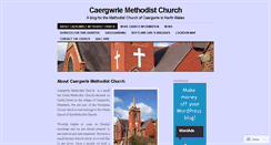 Desktop Screenshot of caergwrlemethodist.wordpress.com