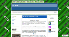 Desktop Screenshot of cparmytwo.wordpress.com