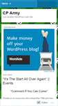 Mobile Screenshot of cparmytwo.wordpress.com