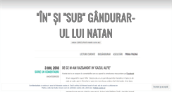 Desktop Screenshot of gandurar.wordpress.com