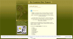 Desktop Screenshot of elcaminodeltarot.wordpress.com