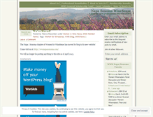 Tablet Screenshot of napasonomawinesense.wordpress.com