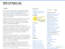 Tablet Screenshot of nabaopenlab.wordpress.com