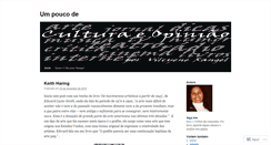 Desktop Screenshot of culturaeopiniao.wordpress.com