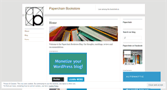 Desktop Screenshot of paperchainmanuka.wordpress.com