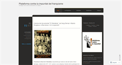 Desktop Screenshot of contralaimpunitat.wordpress.com
