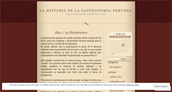 Desktop Screenshot of ghperu.wordpress.com