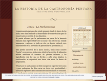 Tablet Screenshot of ghperu.wordpress.com