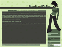 Tablet Screenshot of gypsykitten007.wordpress.com