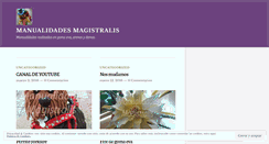 Desktop Screenshot of magistralis.wordpress.com