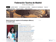 Tablet Screenshot of ftmadrid.wordpress.com