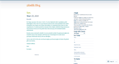 Desktop Screenshot of 2kisilik.wordpress.com