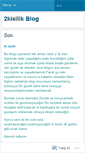 Mobile Screenshot of 2kisilik.wordpress.com