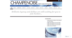 Desktop Screenshot of champenoise.wordpress.com