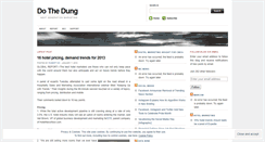 Desktop Screenshot of dothedung.wordpress.com