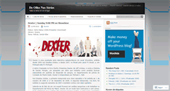 Desktop Screenshot of deolhonasseries.wordpress.com