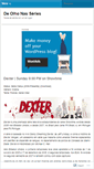 Mobile Screenshot of deolhonasseries.wordpress.com