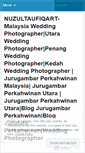 Mobile Screenshot of nuzultaufiqart.wordpress.com