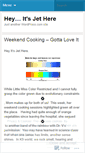 Mobile Screenshot of heyitsjethere.wordpress.com