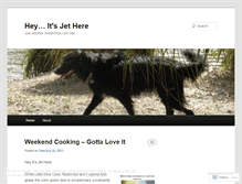 Tablet Screenshot of heyitsjethere.wordpress.com