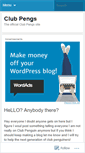 Mobile Screenshot of clubpengs5.wordpress.com