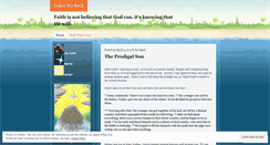 Desktop Screenshot of godismyrock4ever.wordpress.com