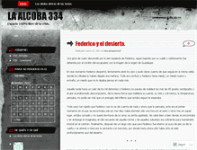 Tablet Screenshot of alcoba334.wordpress.com