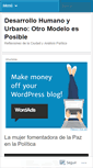 Mobile Screenshot of desarrollohumanodf.wordpress.com