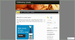 Desktop Screenshot of childbearingcanada.wordpress.com