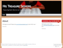Tablet Screenshot of histreasureseekers.wordpress.com