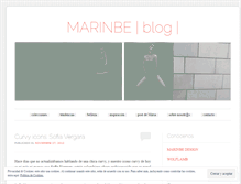 Tablet Screenshot of marinbe.wordpress.com