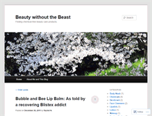 Tablet Screenshot of beautywithoutthebeast.wordpress.com