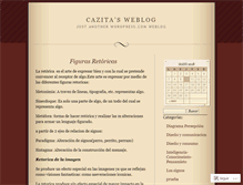 Tablet Screenshot of cazita.wordpress.com