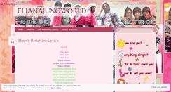 Desktop Screenshot of elianajungworld.wordpress.com