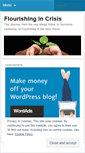 Mobile Screenshot of flourishingincrisis.wordpress.com