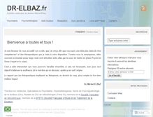 Tablet Screenshot of drelbaz.wordpress.com