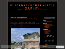 Tablet Screenshot of guidedsearchrealty.wordpress.com