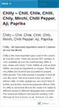 Mobile Screenshot of indianchili.wordpress.com