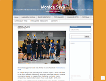 Tablet Screenshot of monicasava.wordpress.com