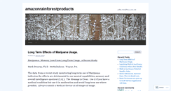 Desktop Screenshot of amazonrainforestproducts.wordpress.com