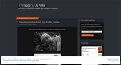 Desktop Screenshot of immaginidivita.wordpress.com