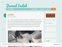 Tablet Screenshot of indahonly.wordpress.com