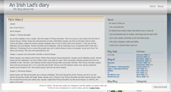 Desktop Screenshot of irishladkiwiborn.wordpress.com
