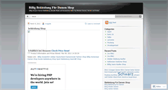 Desktop Screenshot of bekleidungfurdamenshop.wordpress.com