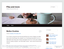 Tablet Screenshot of fikaandmore.wordpress.com