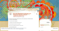 Desktop Screenshot of blogdareforma.wordpress.com