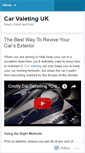 Mobile Screenshot of carvaletinguk.wordpress.com