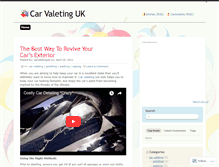 Tablet Screenshot of carvaletinguk.wordpress.com